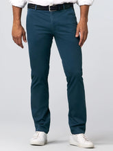 Load image into Gallery viewer, 30% OFF - MEYER Roma Trousers - 5058 Liberty Fabric Cotton Chinos - Blue
