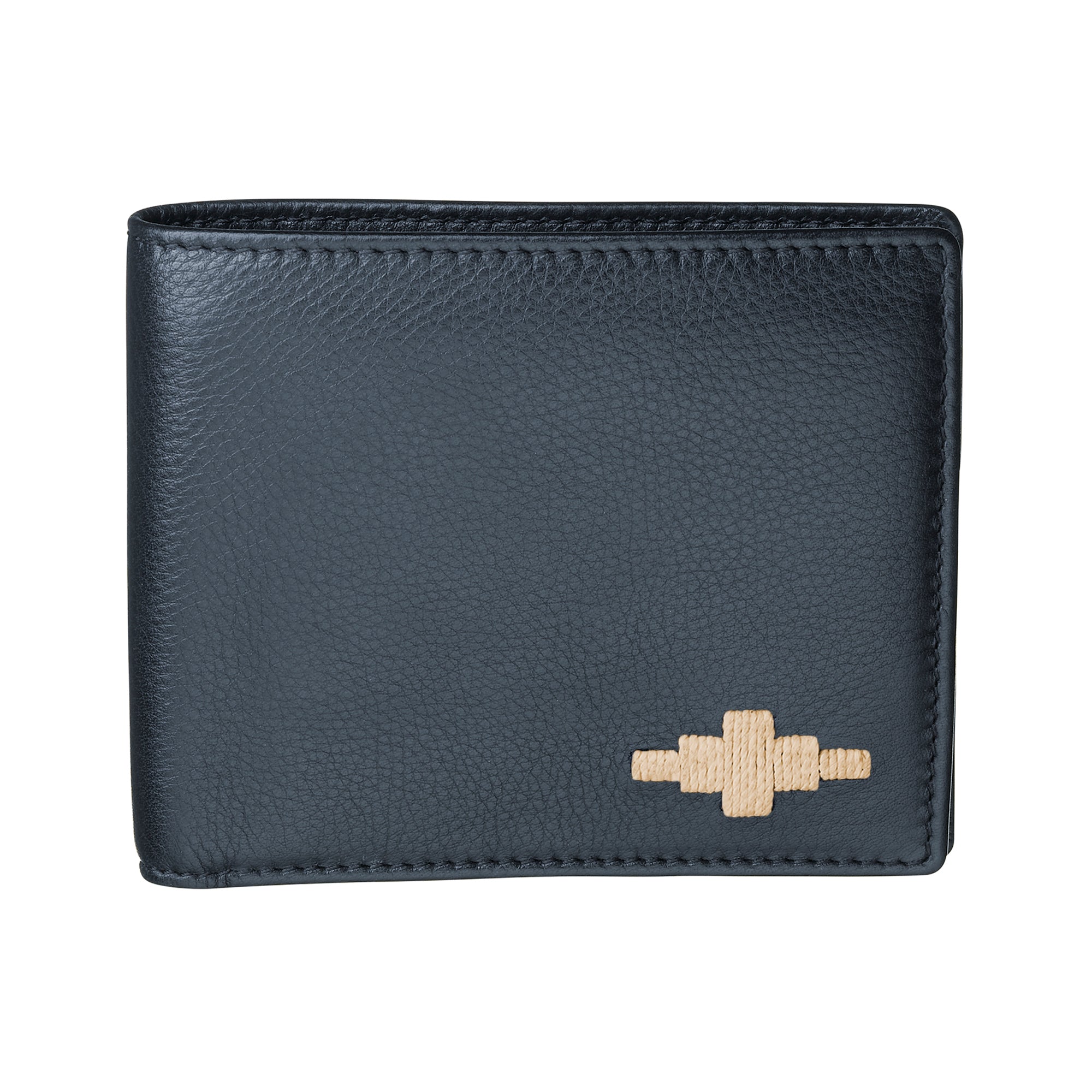 PAMPEANO Moneda Coin Wallet - Navy Leather