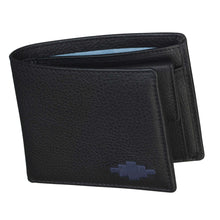 Load image into Gallery viewer, PAMPEANO Moneda Coin Wallet - Black Leather
