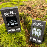 Mountain Edition hip flask lifestyle image