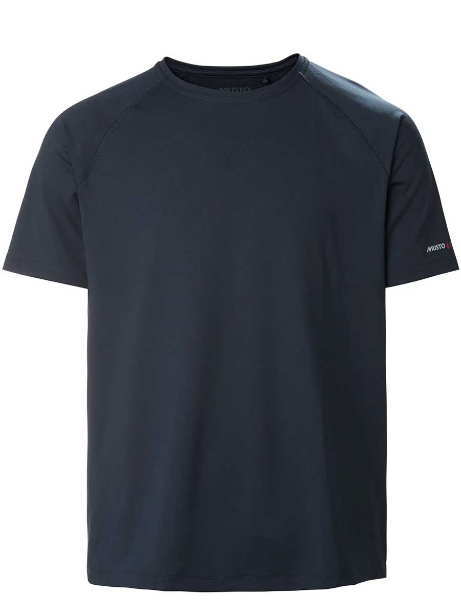 MUSTO Evolution Sunblock Short Sleeve T-Shirt 2.0 - Men's - True Navy