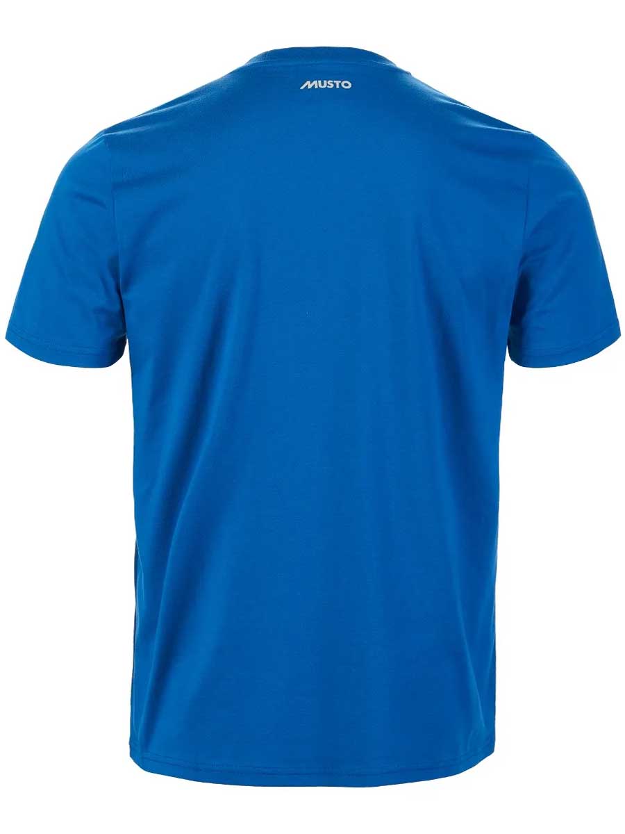 MUSTO Logo T-Shirt - Men's - Aruba Blue