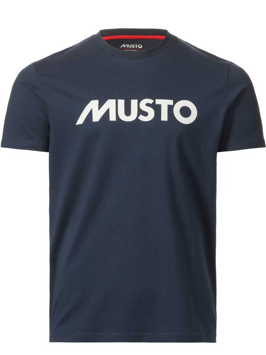 MUSTO Logo T-Shirt - Men's - Navy