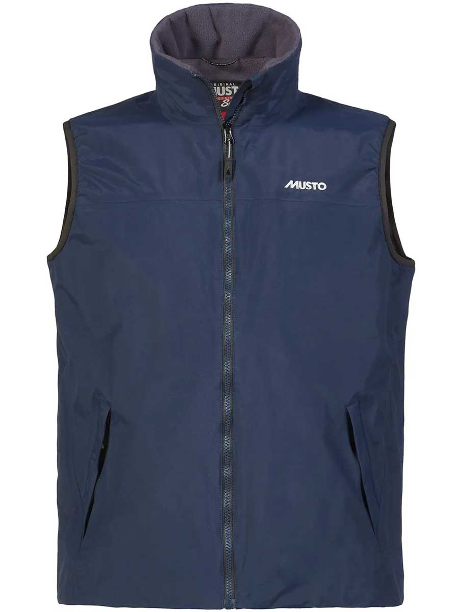 MUSTO Snug Waterproof Vest 2.0 - Men's - Navy & Cinder