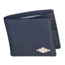 Load image into Gallery viewer, PAMPEANO Dinero Card Wallet - Navy Leather
