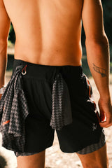 SEALSKINZ Neatishead Men's Quick Dry Running Shorts With Under Short - product view 3
