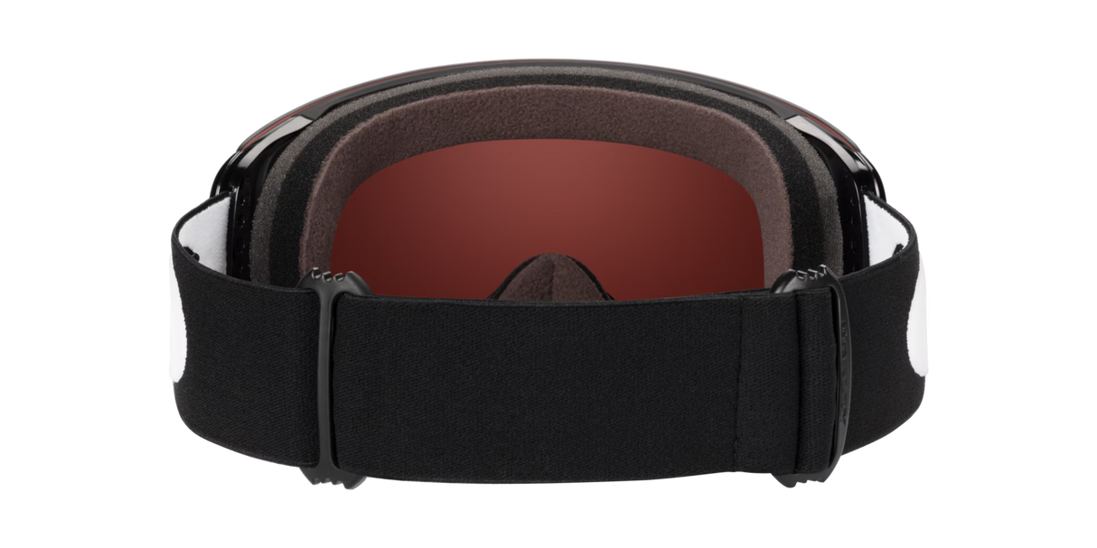 OAKLEY Flight Deck M Snow Goggles - Matte Black Strap - Prizm Snow Black Iridium Lens