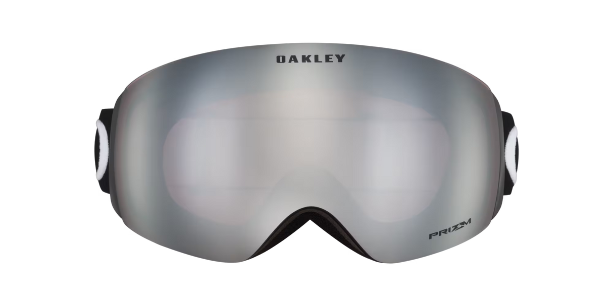 OAKLEY Flight Deck M Snow Goggles - Matte Black Strap - Prizm Snow Black Iridium Lens