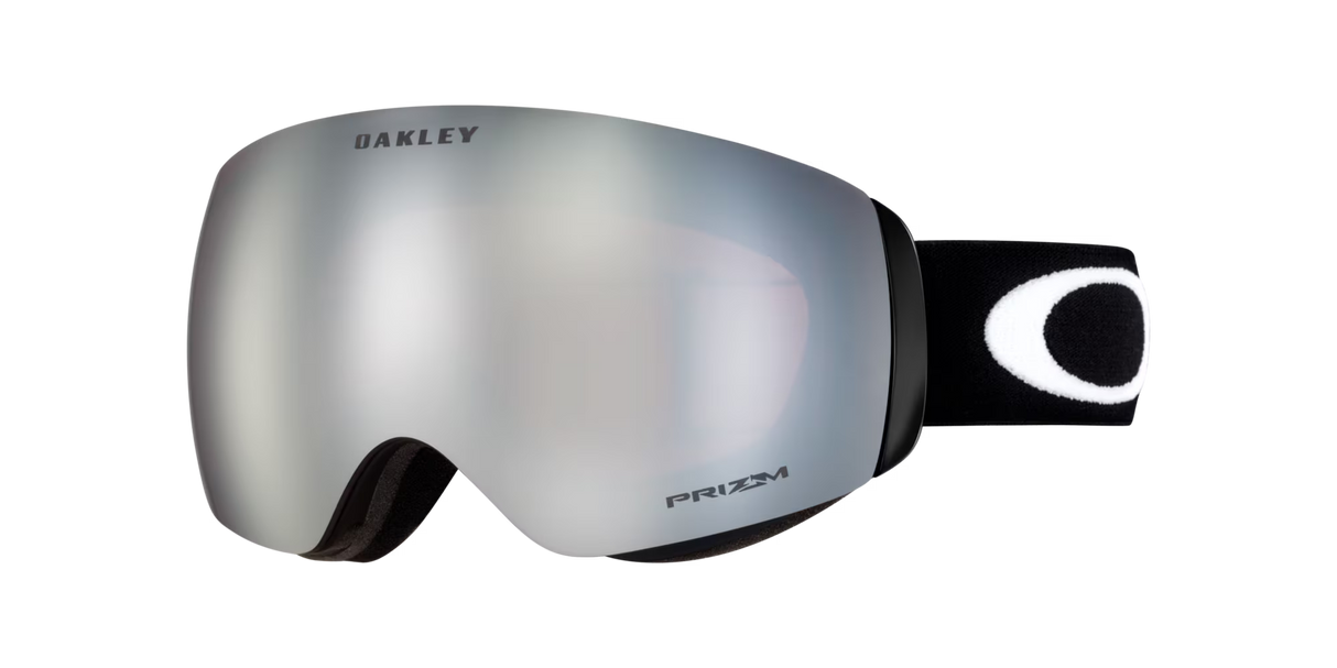 OAKLEY Flight Deck M Snow Goggles - Matte Black Strap - Prizm Snow Black Iridium Lens
