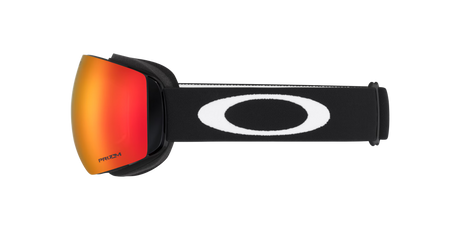 OAKLEY Flight Deck M Snow Goggles - Matte Black Strap - Prizm Snow Torch Iridium Lens