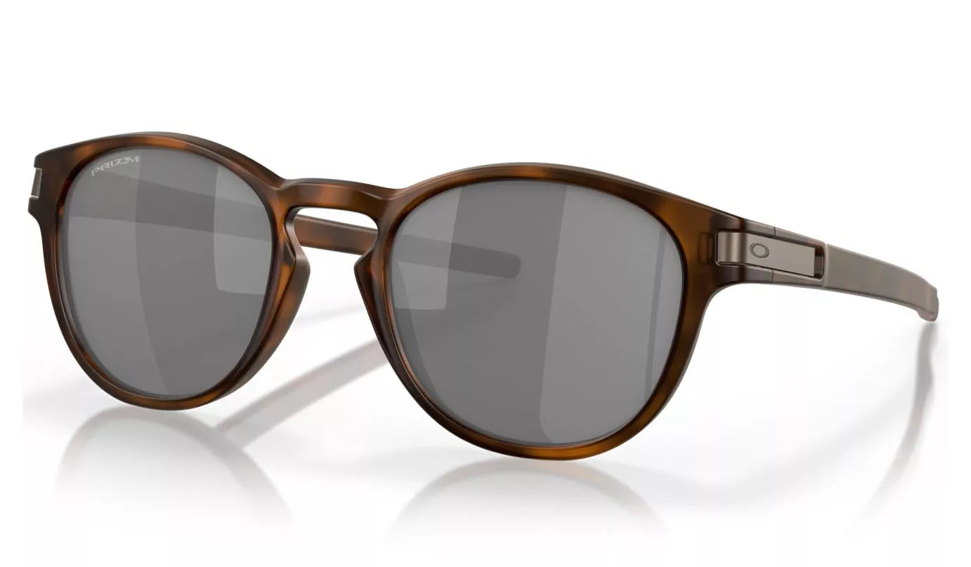 20% OFF - OAKLEY Latch Sunglasses - Matte Brown Tortoise - Prizm Black Lens