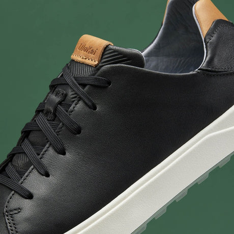 OLUKAI Wai‘alae Men’s Golf Shoes – Lightweight Performance – Black