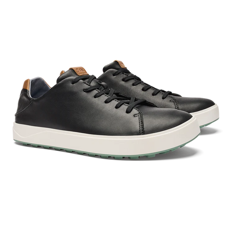 OLUKAI Wai‘alae Men’s Golf Shoes – Lightweight Performance – Black