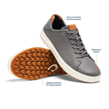 OLUKAI Wai‘alae Men’s Golf Shoes – Lightweight Performance – Stone