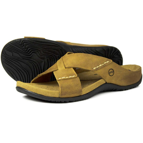 ORCA BAY Aruba Leather Sandals - Men's - Sand