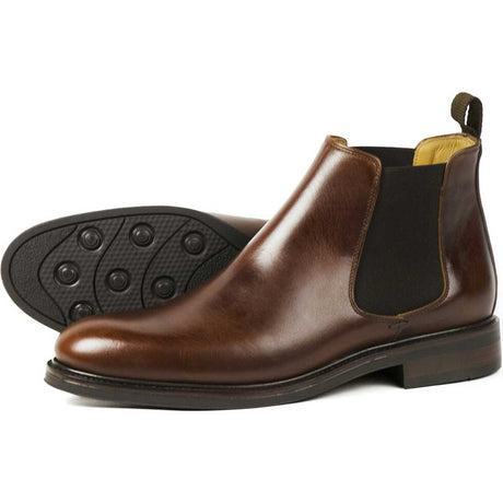 ORCA BAY Chalfont Premium Chelsea Boots - Mens - Brown Pull-Up