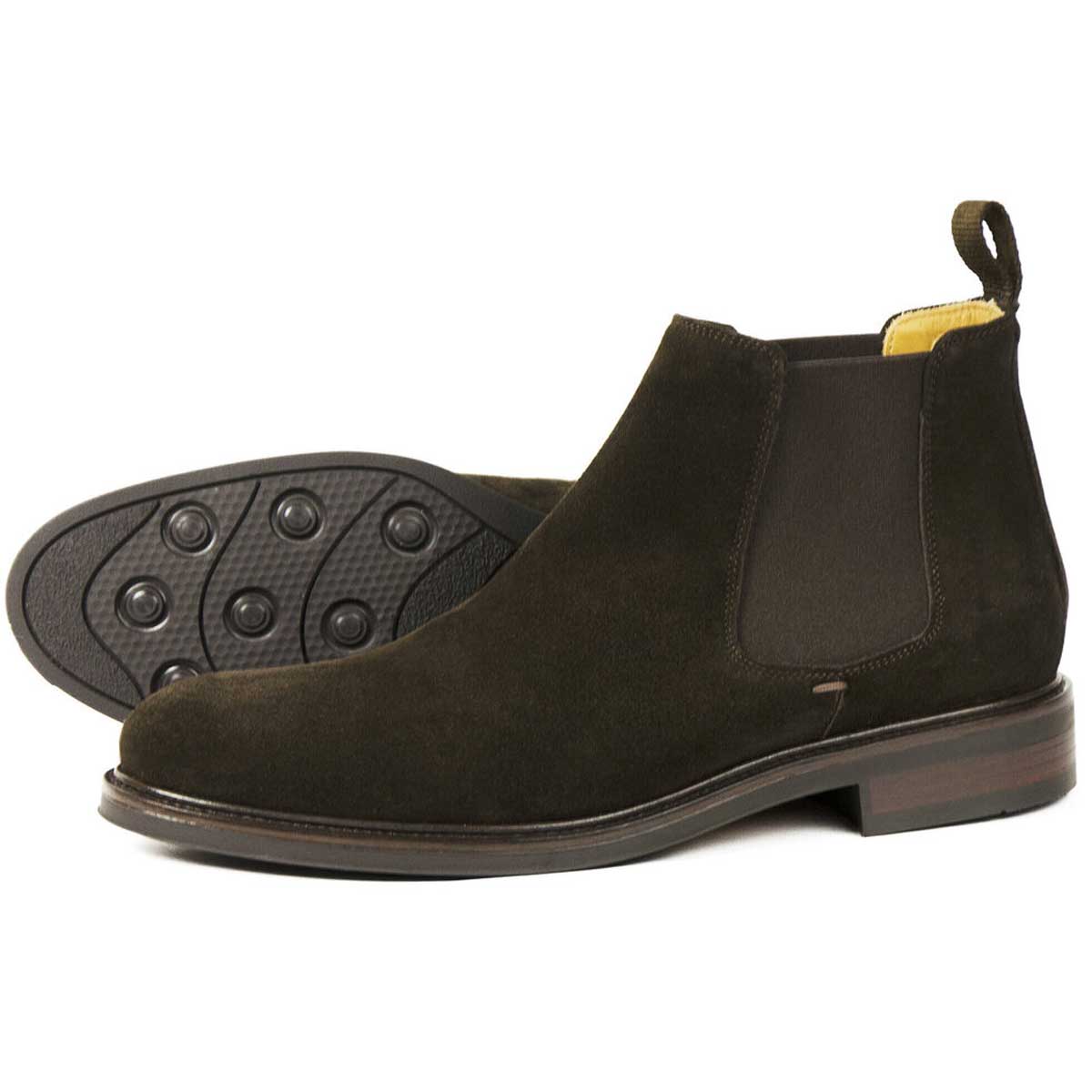 ORCA BAY Chalfont Premium Chelsea Boots - Mens - Brown Suede