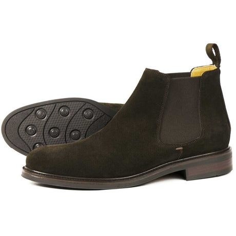 ORCA BAY Chalfont Premium Chelsea Boots - Mens - Brown Suede