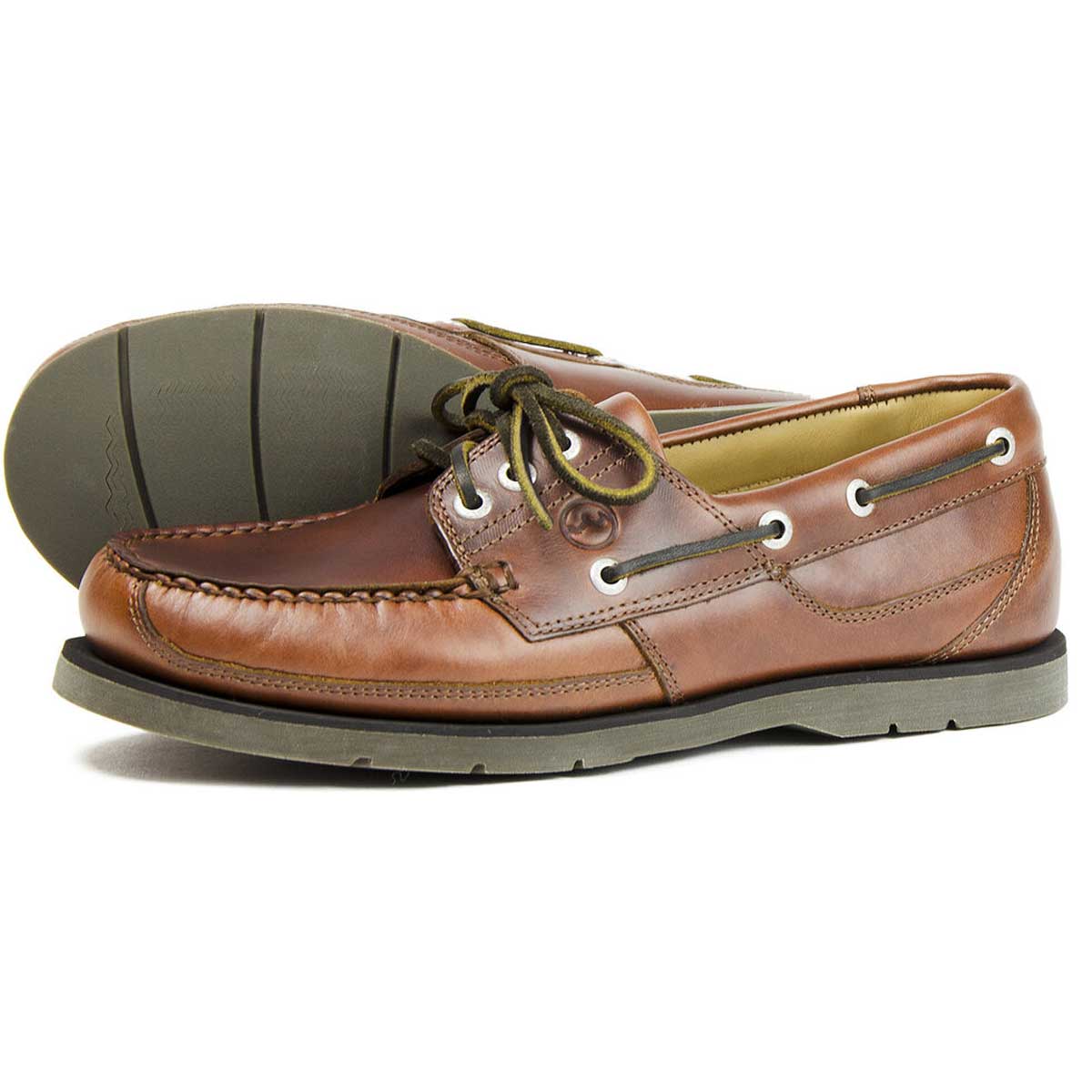 ORCA BAY Cherokee Leather Deck Shoes - Men's - Elk