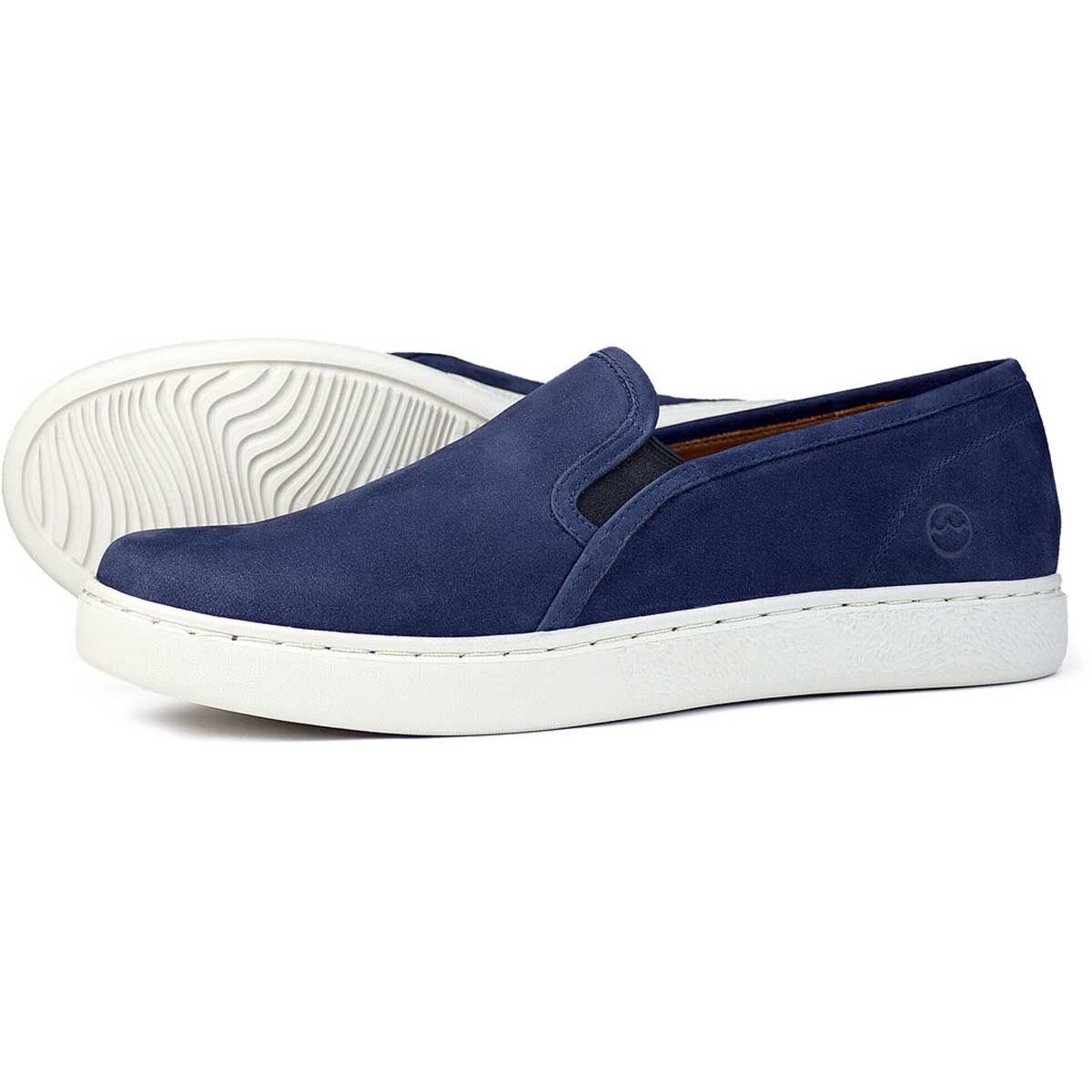 ORCA BAY Fulham Casual Leather Slip-On Shoes - Men's - Indigo