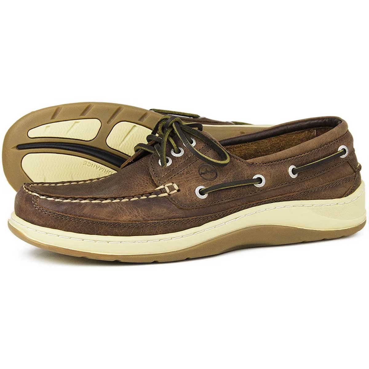 ORCA BAY Mens Squamish Performance Deck Shoes - Russet