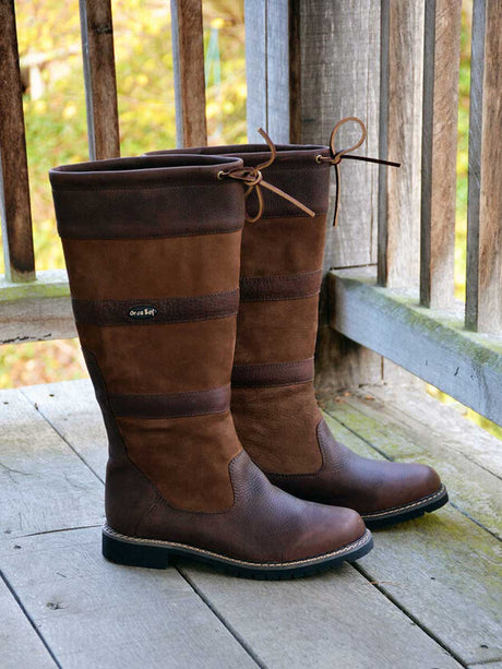 ORCA BAY Orkney Waterproof Country Boots - Brown