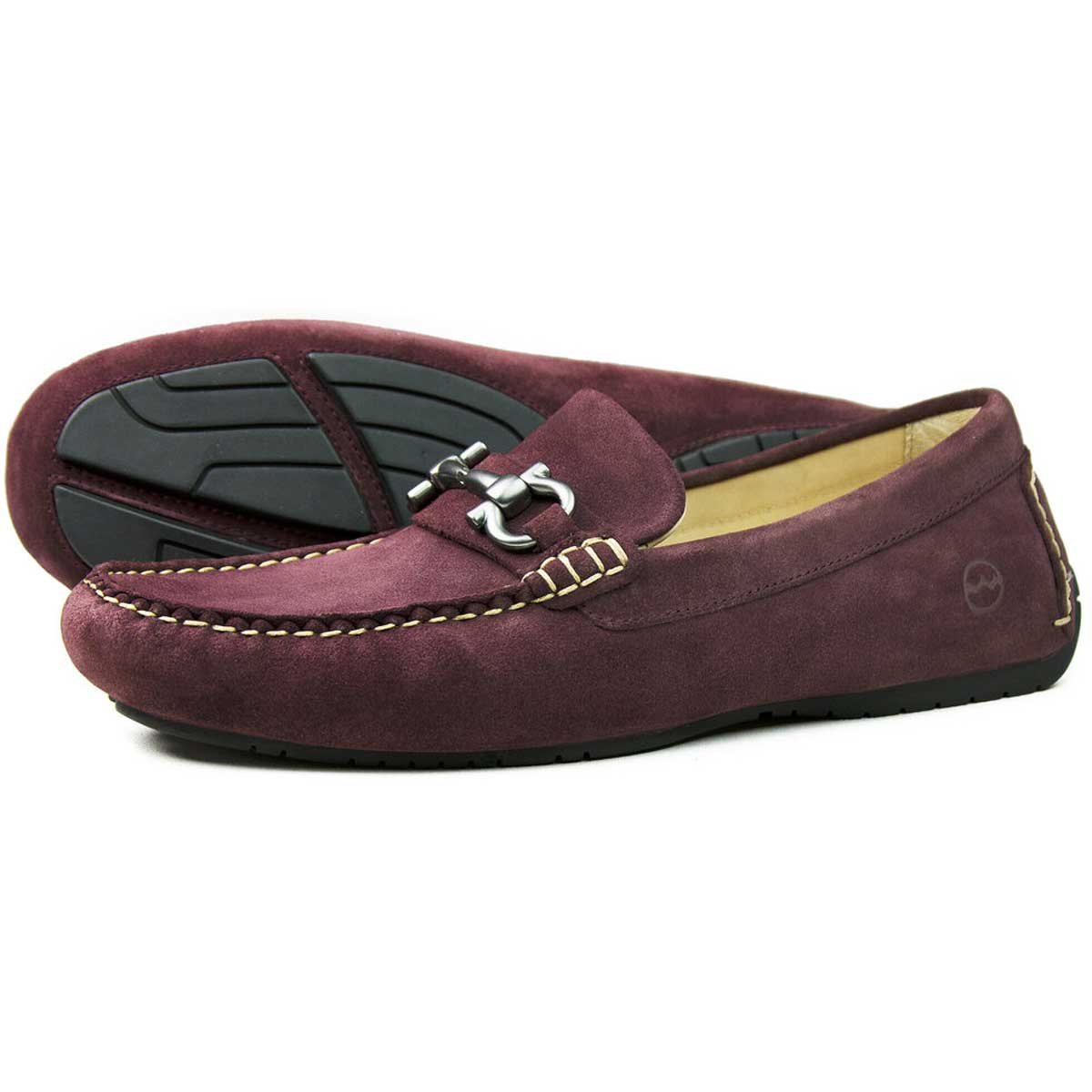 ORCA BAY Roma II Leather Loafers - Men's - Burgundy