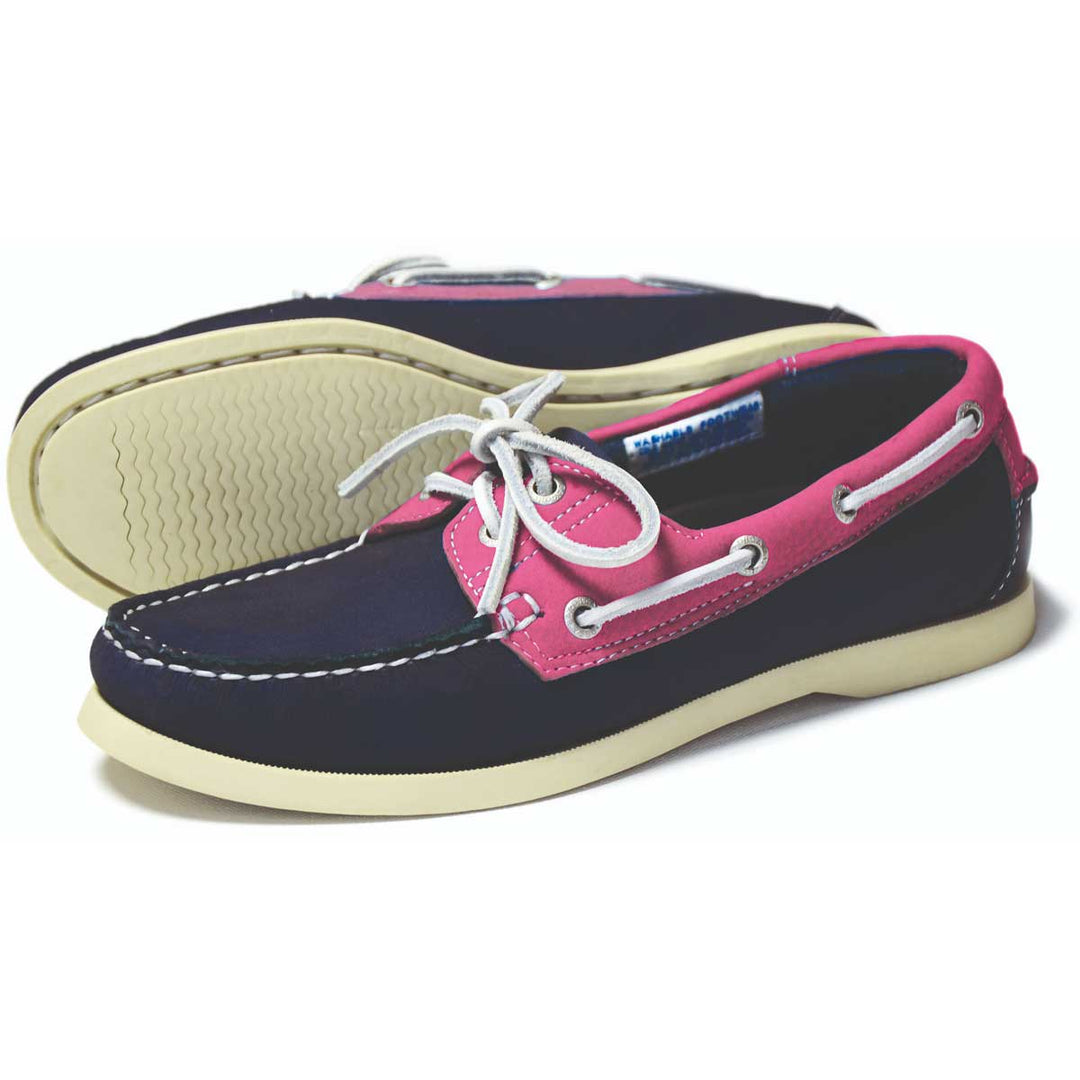 ORCA BAY Sandusky Nubuck Deck Shoes Women's Indigo Magenta UK Euro 36