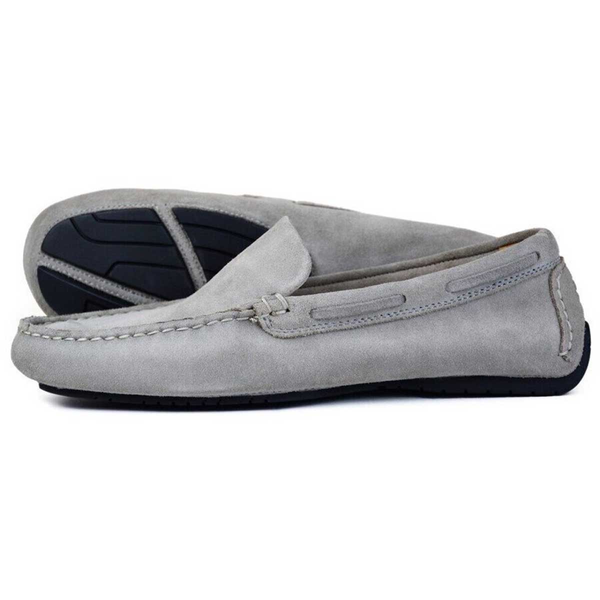 ORCA BAY Silverstone Leather Deck Shoes - Men's - Grey