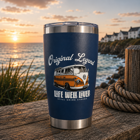 LIFE WELL LIVED Original Legend 20oz Thermal Tumbler - Navy