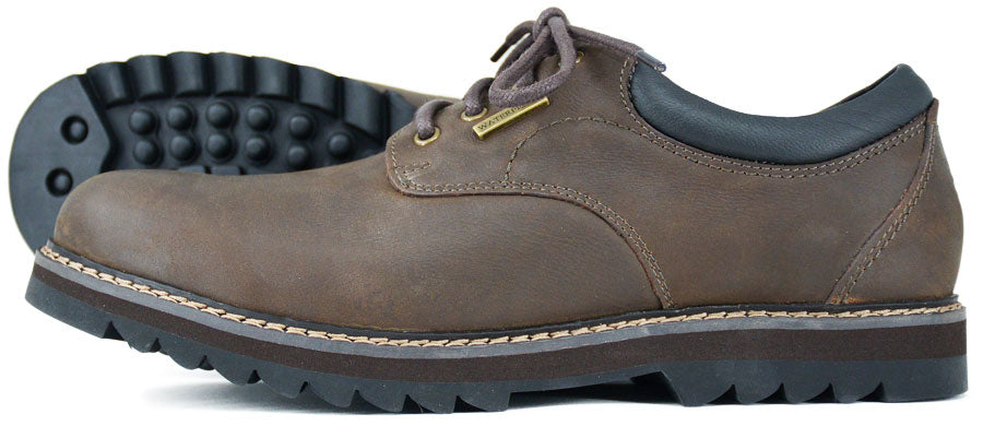 Orca Bay Painswick men's waterproof walking shoe in Dark Brown