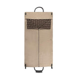 PAMPEANO Traje suit cover - brown leather and sand canvas - image 2