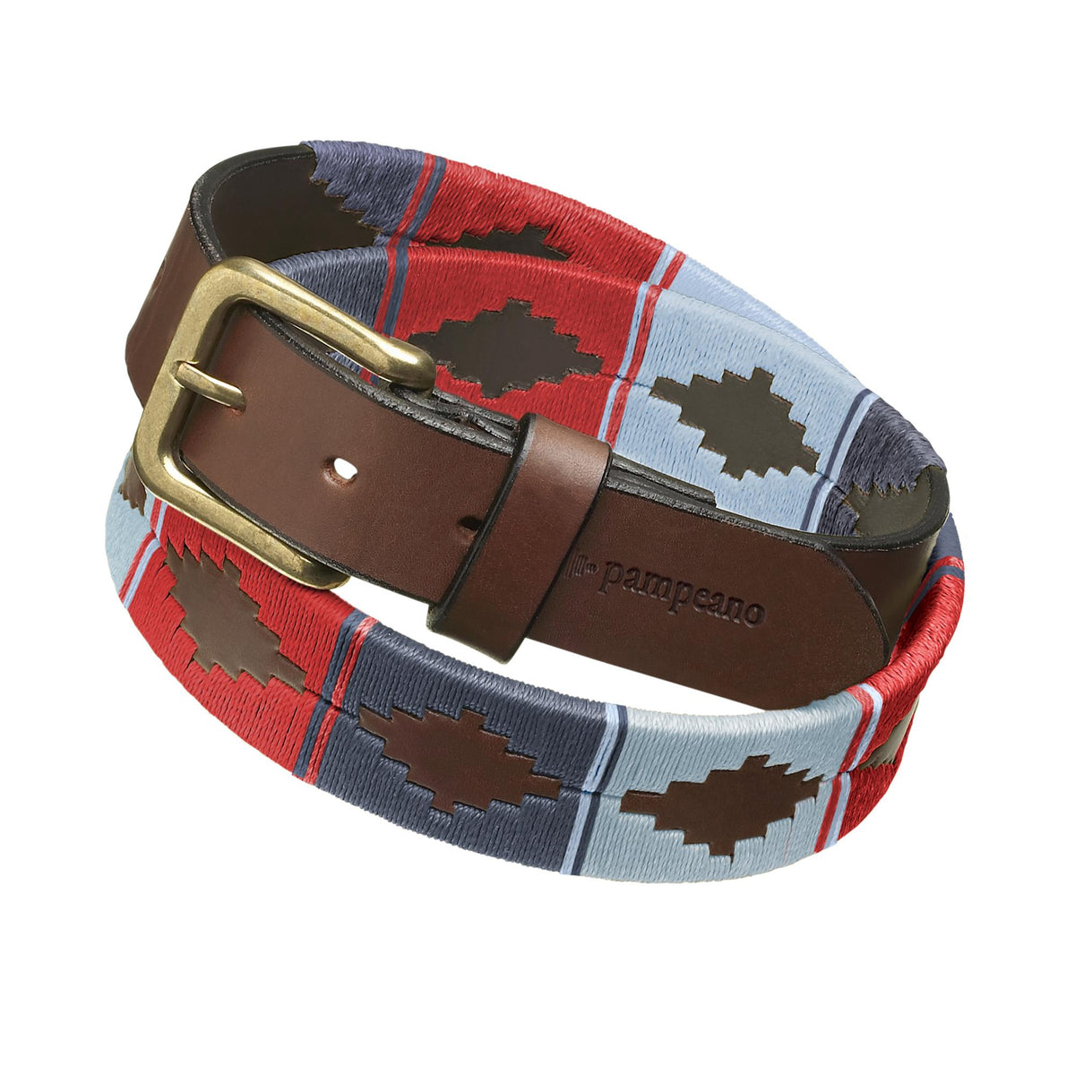 PAMPEANO Leather Polo Belt - Ceibo