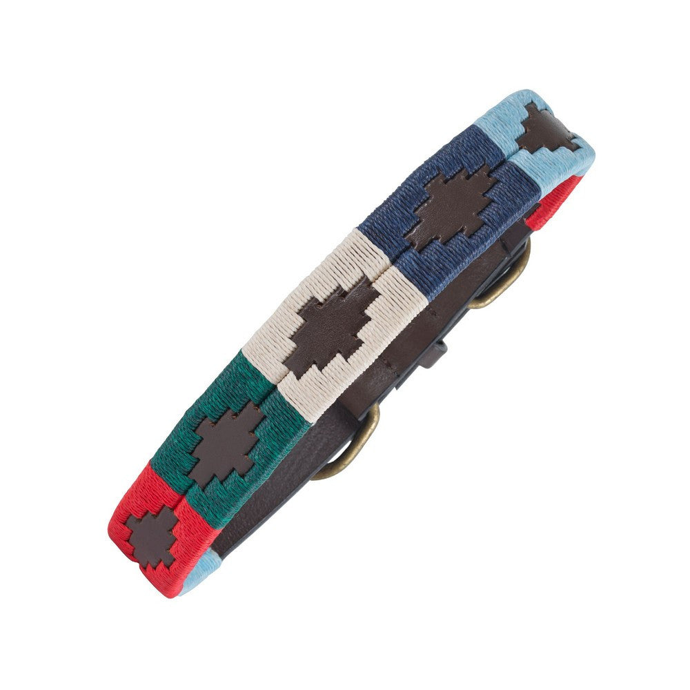 Pampeano Leather Dog Collar - Multi