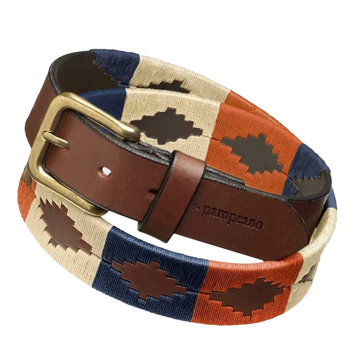 PAMPEANO Leather Polo Belt - Aurora