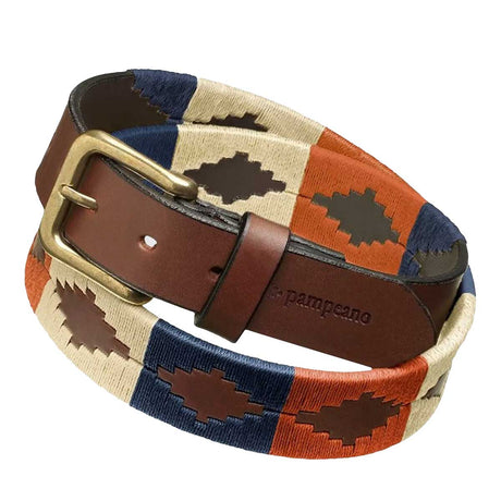 PAMPEANO Leather Polo Belt - Aurora