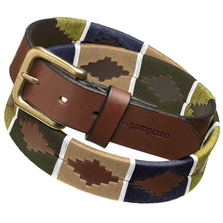 PAMPEANO Leather Polo Belt - Caza