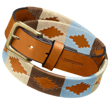 PAMPEANO Leather Polo Belt - Desierto