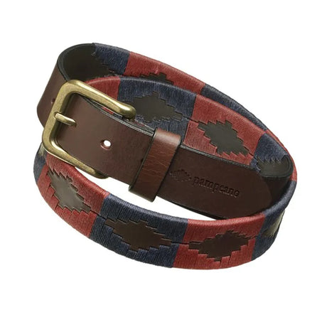 PAMPEANO Leather Polo Belt - Marcado