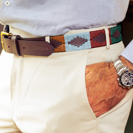 PAMPEANO Leather Polo Belt - Selva