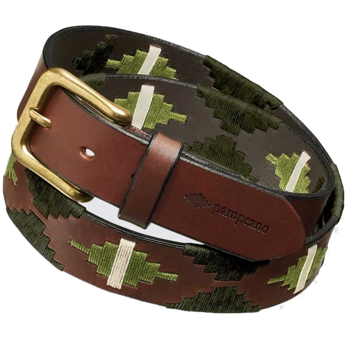 PAMPEANO Leather Polo Belt - Verdeo