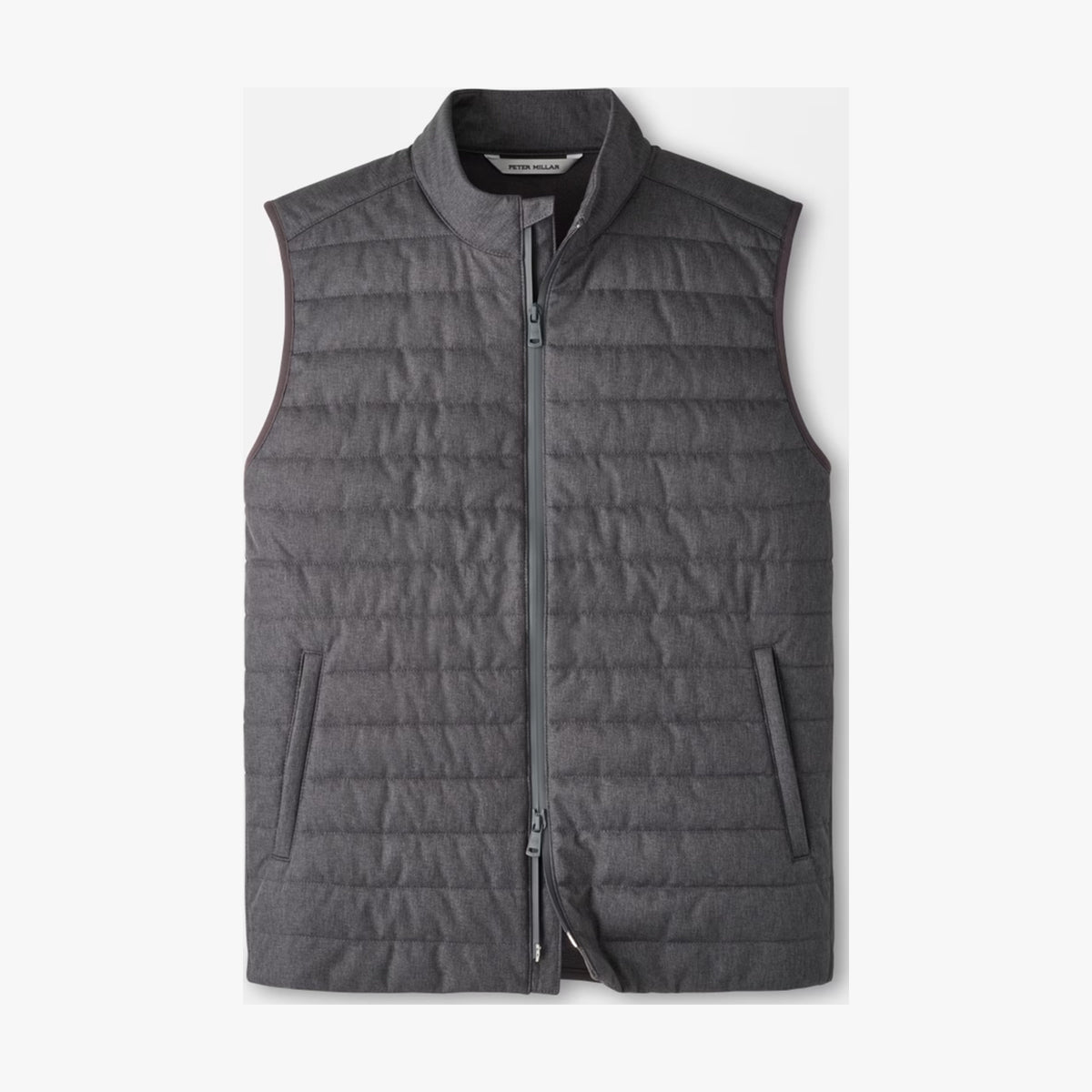 Peter Millar Parks Hybrid Gilet in Iridium - front product view