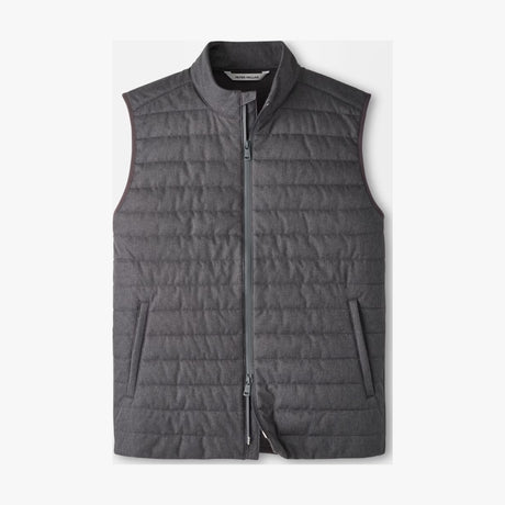 Peter Millar Parks Hybrid Gilet in Iridium - front product view