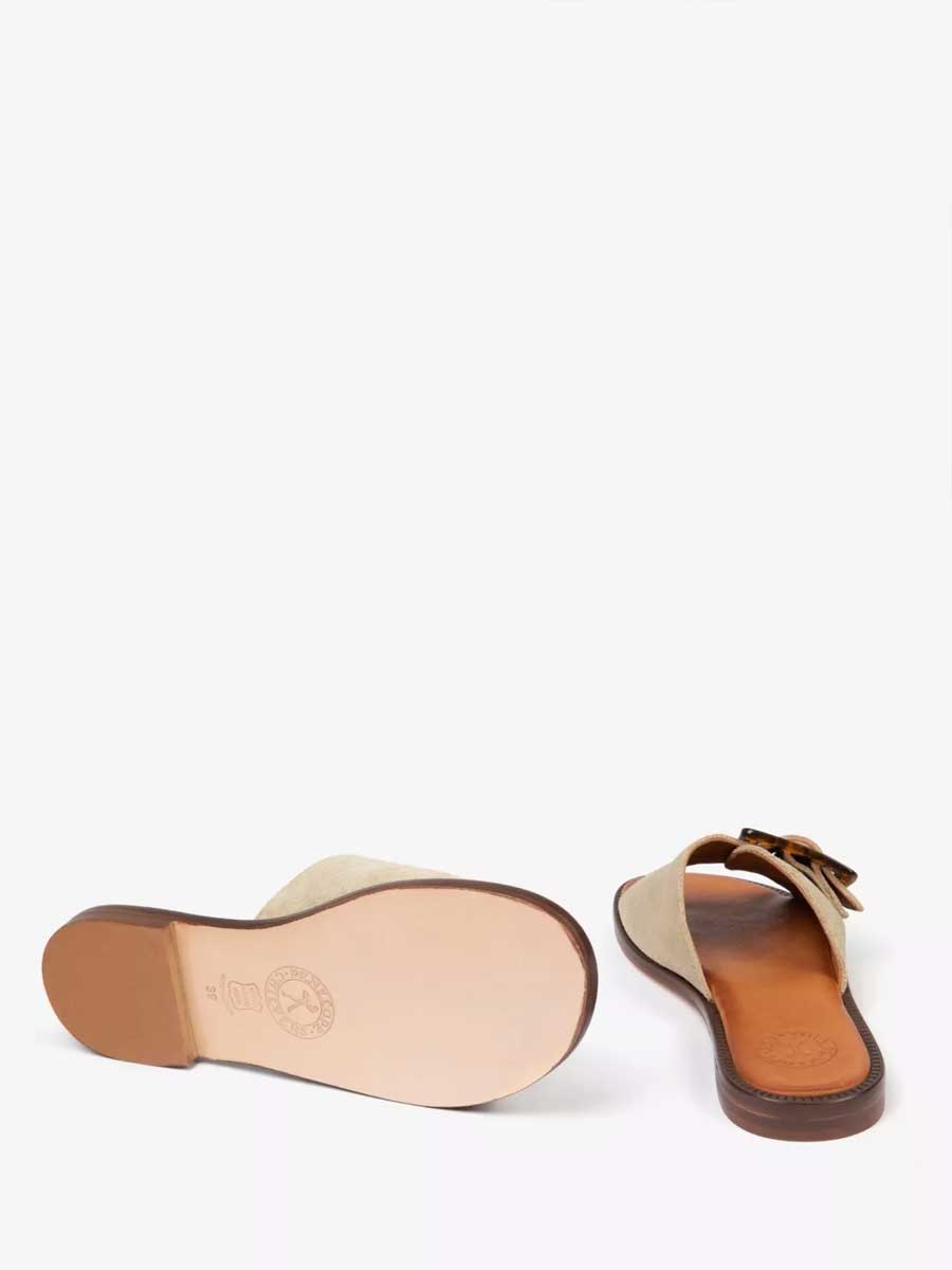 PENELOPE CHILVERS Biarritz Buckle Sandal Shoes - Women's - Camel