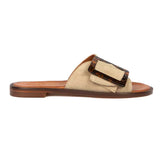 PENELOPE CHILVERS Biarritz Buckle Sandal Shoes - Women's - Camel