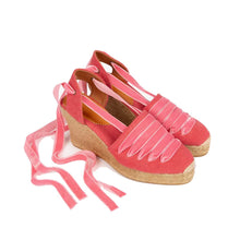 Load image into Gallery viewer, Penelope Chilvers High Sevillana Dali Espadrille - Women&#39;s - Pink
