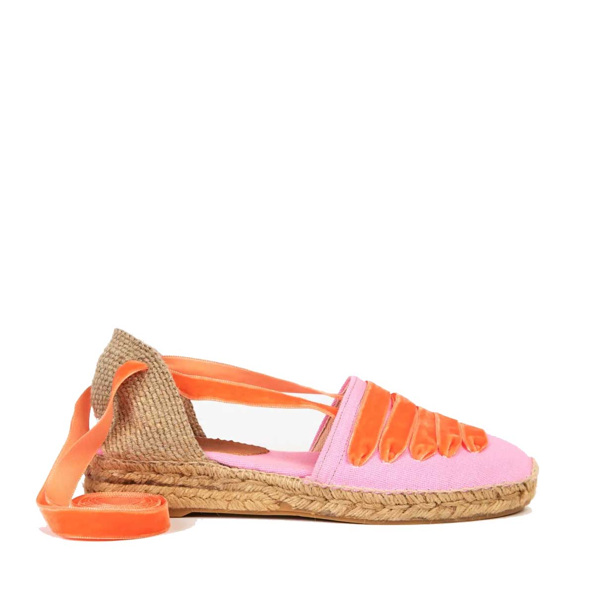 Penelope Chilvers Low Valenciana Dali Espadrille - Women's - Pink/Coral