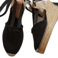 Load image into Gallery viewer, Penelope Chilvers Valenciana Espadrille - Women&#39;s -  Black
