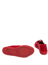 Load image into Gallery viewer, Penelope Chilvers Chico Velvet Espadrille - Women&#39;s - Lipstick

