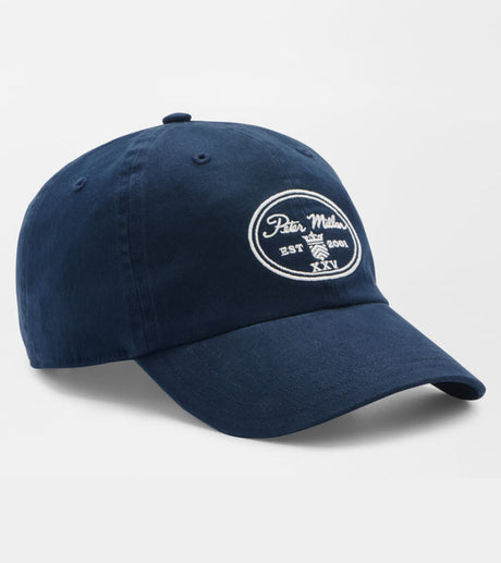 Peter Millar 25th Anniversary Hat in Navy - front product view